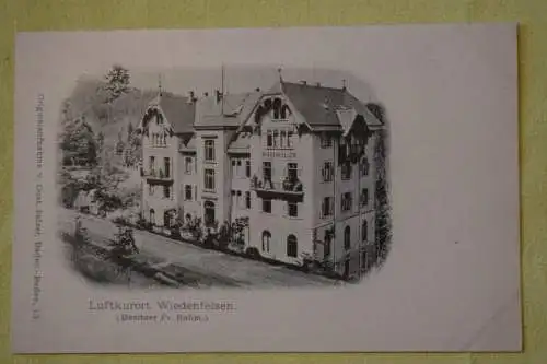 Ak Luftkurort Wiedenfelsen, Luftkur Hotel Wiedenfelsen, Inh. Frahm, um  1900