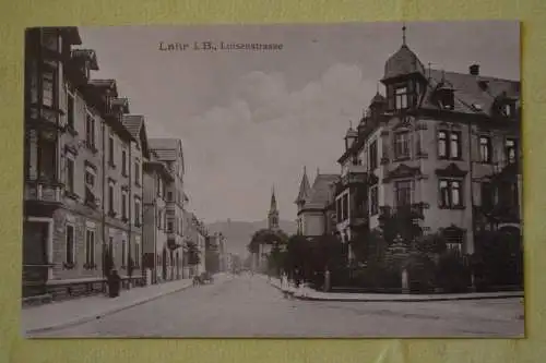 Ak Lahr i. B., Luisenstrasse, um  1900 nicht gelaufen