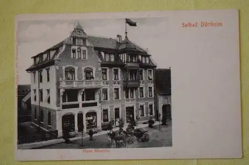 Ak Solbad Dürrheim, Haus Bäuerle, um 1910 nicht gelaufen