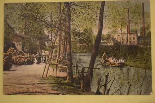 Ak Gruss aus Spremberg, Partie an der Spree,  1912 gelaufen