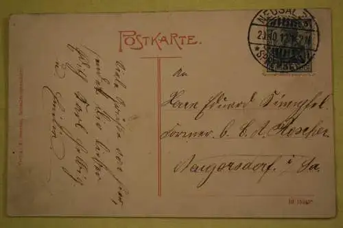 Ak Gruss aus Spremberg, Partie an der Spree,  1912 gelaufen