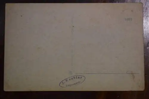 Ak Luisenburg i. Fichtelgebirge, Felsdurchgang, um  1920 nicht gelaufen