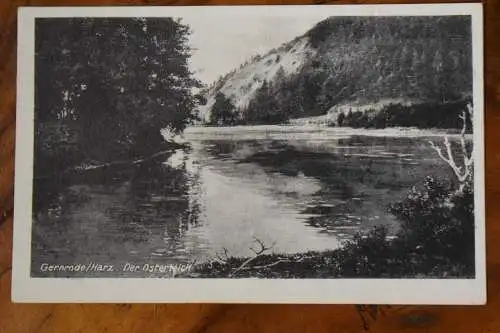 Ak Gernrode / Harz, Der Osterteich, um 1950 nicht gelaufen