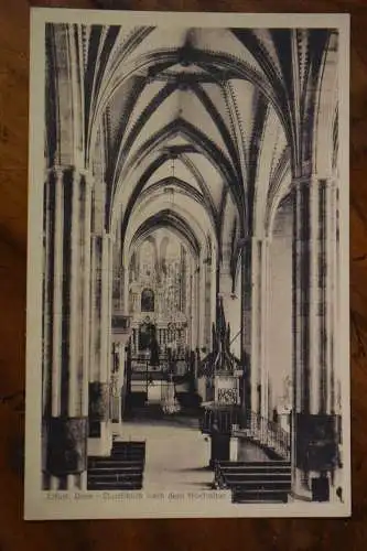 Ak Der Dom zu Erfurt, Durchblick nach dem Hochaltar, um 1920 nicht gelaufen