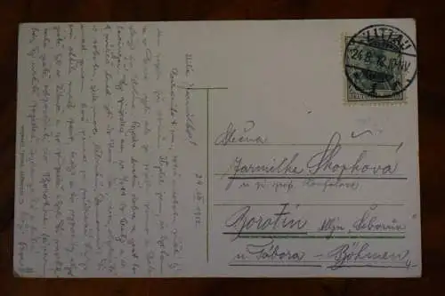 Ak Zittau, Total, um 1912 gelaufen