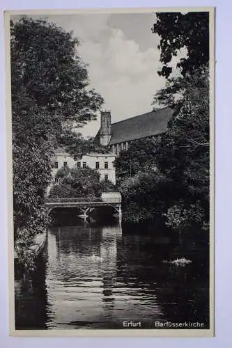 Ak Erfurt, Barfüsserkirche, um 1910 nicht gelaufen