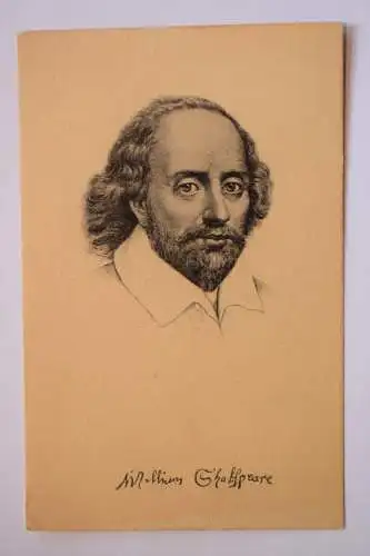 Ak William Shakespeare, um 1910 nicht gelaufen