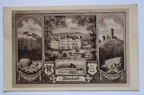 Ak Donzdorf, 1923 gelaufen, Briefmarke fehlt