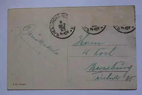 Ak Donzdorf, 1923 gelaufen, Briefmarke fehlt