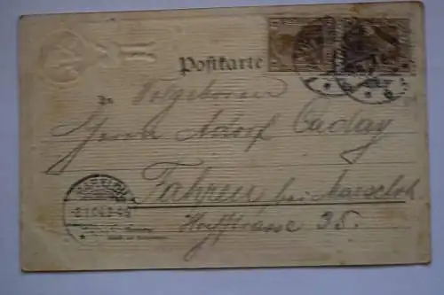 Ak Franziskaner, Düsseldorf A.D. 190, um 1904 gelaufen