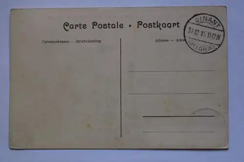 Ak 209 Anseremme - Vue panoamique sur le village et le chemin de fer vers Dinant