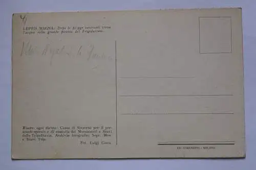 Ak Leptis Magna, um 1910 nicht gelaufen