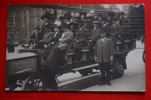 Ak Vereinigte Müchener FRemdenrundfahrten, 1911 gelaufen
