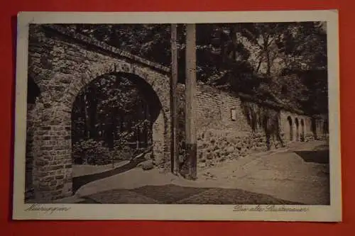 Ak Neuruppin, Die alte Stadtmauer, um 1925 nicht gelaufen