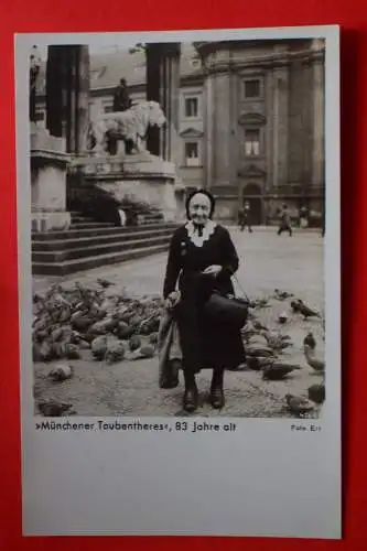 Ak Münchener Taubentheres, 83 Jahre alt, um 1910 nicht gelaufen