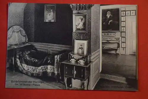 Ak  Schlafzimmer der Herzogin im Wittums-Palais, um 1910 nicht  gelaufen