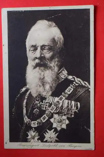 Ak Prinzregent Luitpold von Bayern, 12.12.1912 gelaufen