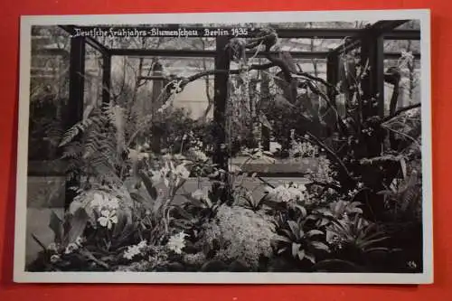 Ak  Berlin,  Deutsche Frühjahrs-Blumenschau 1935, nicht gelaufen