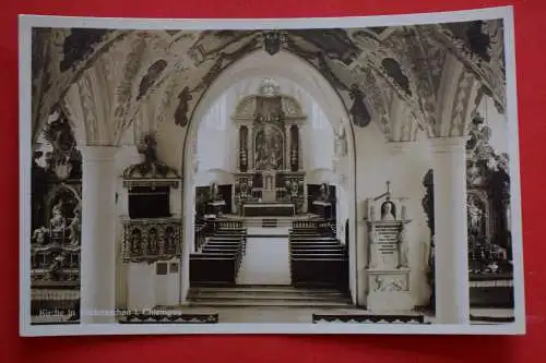Ak Kirche in Niederaschau i. Chiemgau, um 1940 nicht gelaufen