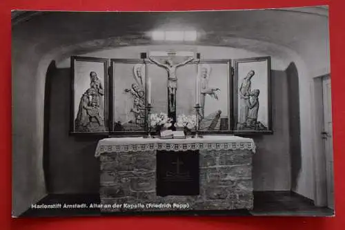 Ak Marienstift Arnstadt, Altar an der Kapelle (friedrich Popp) 1962 nicht gel.