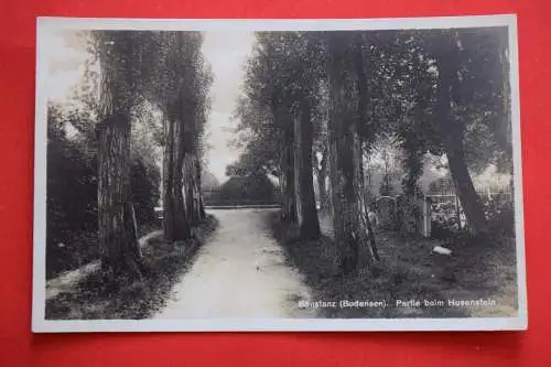 Ak Konstanz, Bodensee, Partie beim Husenstein, um 1930 nicht gelaufen