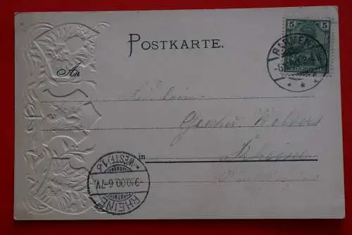 Ak Barmen, Ruhmeshalle, um 1900 gelaufen