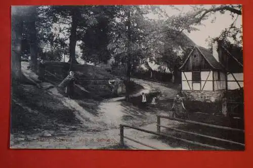 Ak  Gohrisch Idyll, Sächsische Schweiz, um 1917 nicht  gelaufen