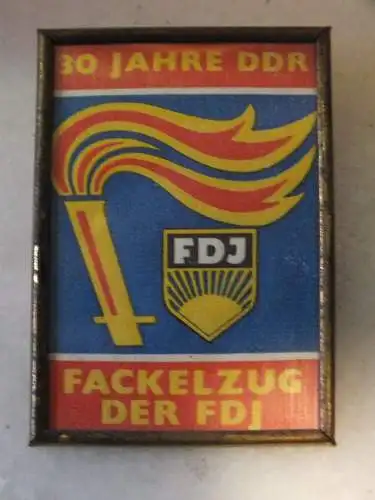 30 Jahre DDR, Fackelzug der FDJ
