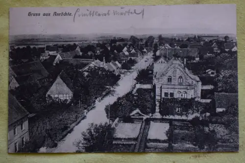 Ak Gruss aus Anröchte, um 1909  gelaufen