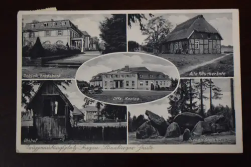 Ak Truppenübungsplatz Bergen - Lüneburger Heide, um 1938 gelaufen