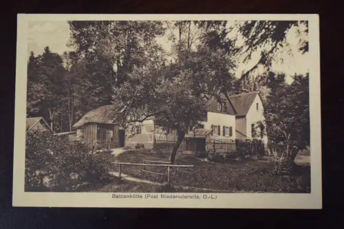 Ak Batzenhütte (Post Niederoderwitz O.-L.) um 1910 nicht gelaufen