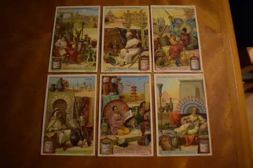 Liebig Sammelbilder Die Kunst bei verschiedenen Völkern, original und top!