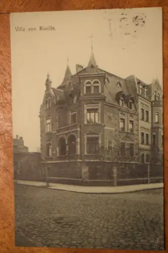 Ak Villa von Ruville., um 1912 gelaufen