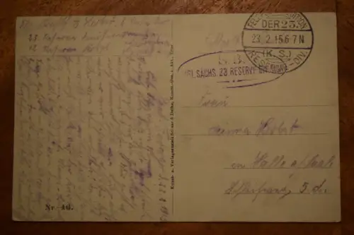 Ak Gesprengte Brücke bei Mézieres, um 1915 gelaufen