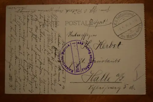 Ak Blankenberghe, la dique est. um  1916 gelaufen