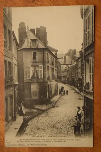 Ak Mezieres, rue des etuves, um  1915 gelaufen