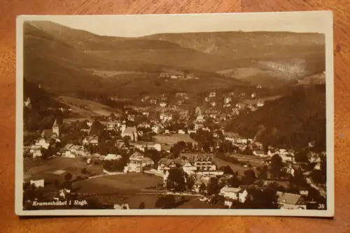 Ak Krümmhübel i. Rsgb.  um 1930 nicht gelaufen