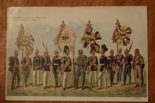 Ak 5. Preuss. Infanterie-Regiment und seine Stammtruppen, nicht gelaufen