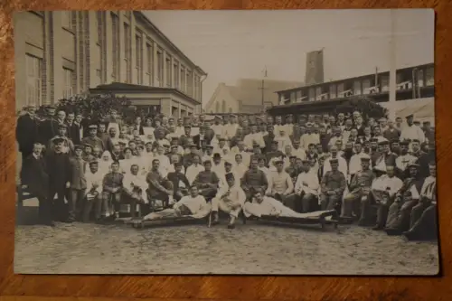 Ak Lazarett II der Badischen Anilin- und Sodafabrik in Ludwigshafen um 1914 n. g