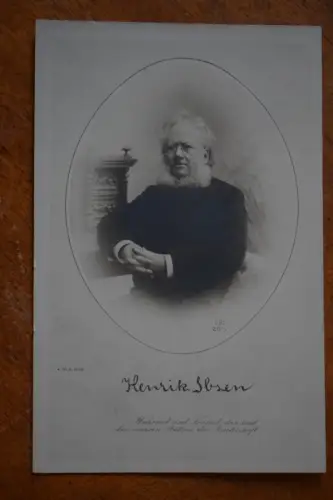 Ak Hendrik Ibsen, Wahrheit und Freiheit, das sind die..,  um 1900 nicht gelaufen