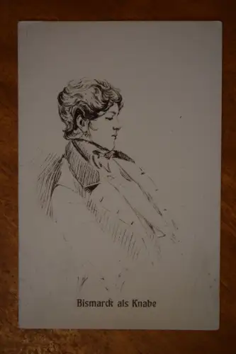 Ak Bismarck als Knabe,  um 1900 nicht gelaufen