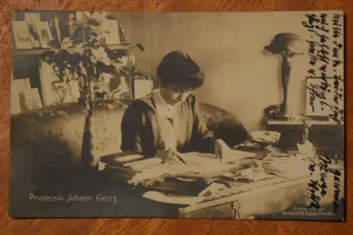 Ak Prinzessin Johann Georg, 1916 gelaufen