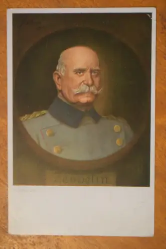 Ak Zeppelin von H. Ulmer pinx, um 1914  gelaufen Feldpost