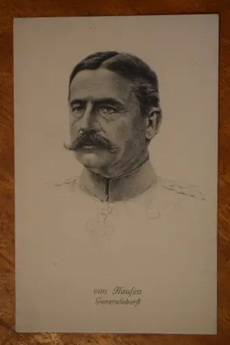 Ak Generaloberst von Hausen, um 1900 nicht gelaufen