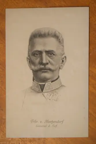 Ak General d. Inf. Frhr. v. Hoetzendorf, um 1900 nicht gelaufen