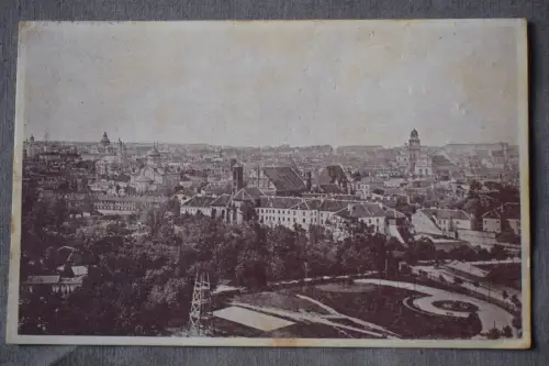 Ak Wilno, Total-Ansicht, Vilnius - Litauen, 1916 gelaufen