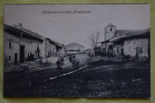 Ak Réchicourt - la - Petite (FRankreich), um 1916  gelaufen