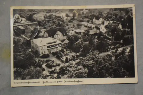 Ak Timmendorferstrand, Güttmanns Hotel, Luftaufnahme,  1937 gelaufen