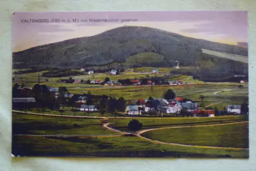 Ak Valtenberg 585 m ü. M, von Niederneukirch gesehen, um 1910 nicht gelaufen