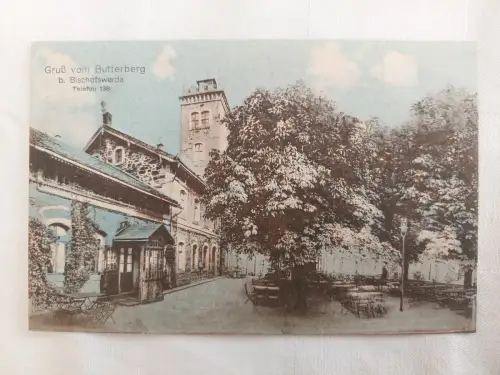 Ak Gruß vom Butterberg b. Bischofswerda, um 1925 nicht gelaufen